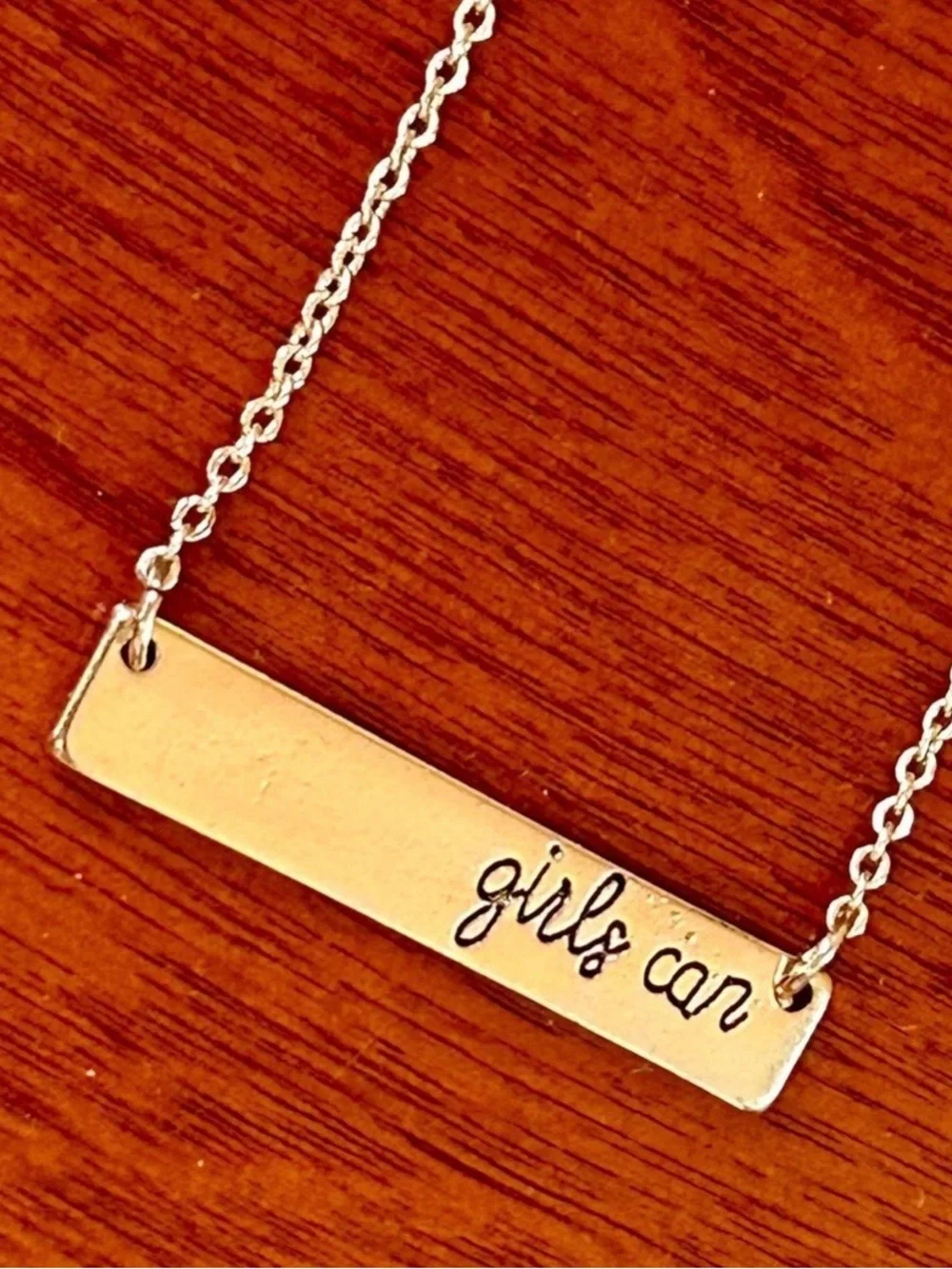 Gold Bar Necklace - 